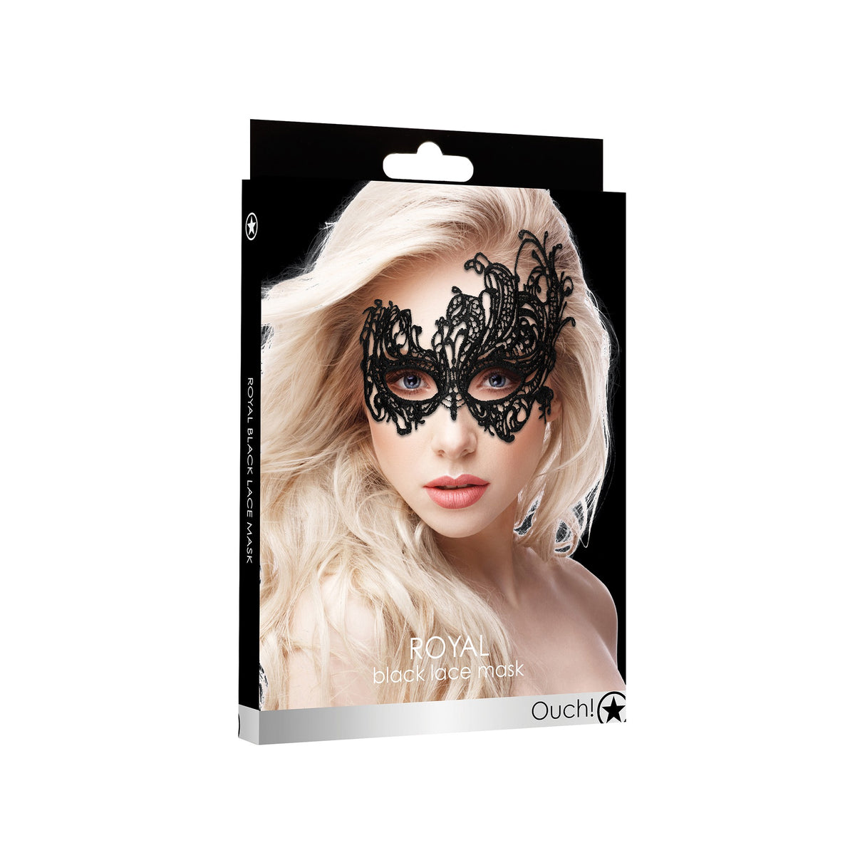 MÁSCARA EM RENDA ROYAL OUCH! - Lust Sexshop