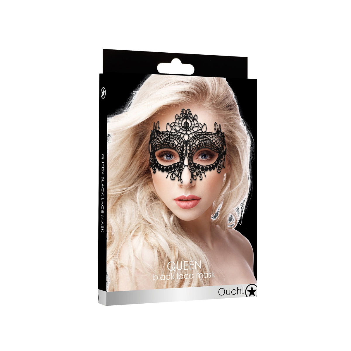 MÁSCARA EM RENDA QUEEN OUCH! - Lust Sexshop