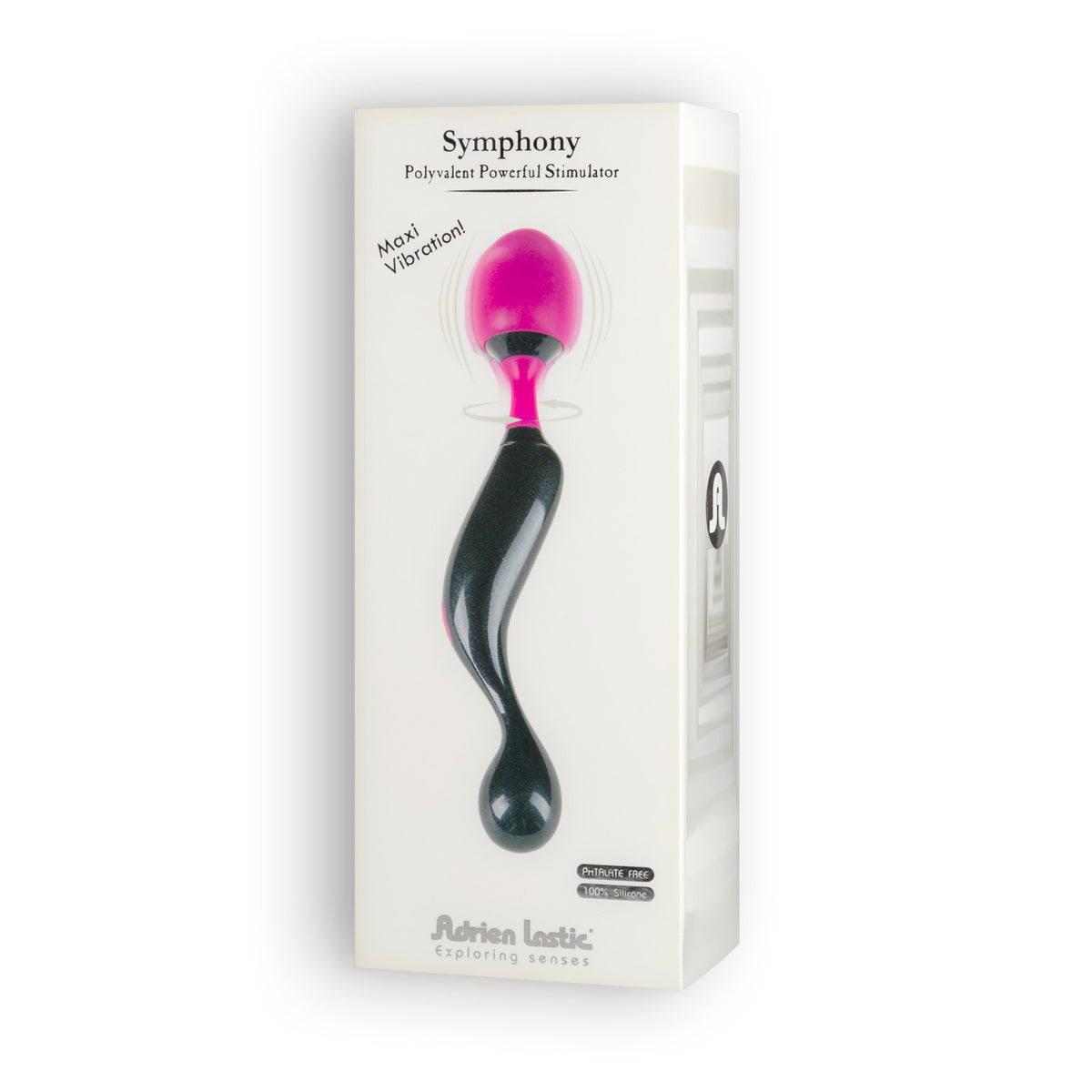 MASSAJADOR RECARREGÁVEL SYMPHONY ADRIEN LASTIC - Lust Sexshop