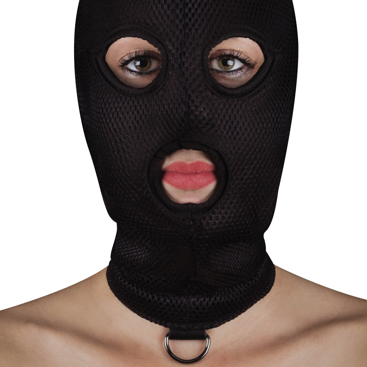 MÁSCARA EXTREME MESH BALACLAVA OUCH! PRETA - Lust Sexshop