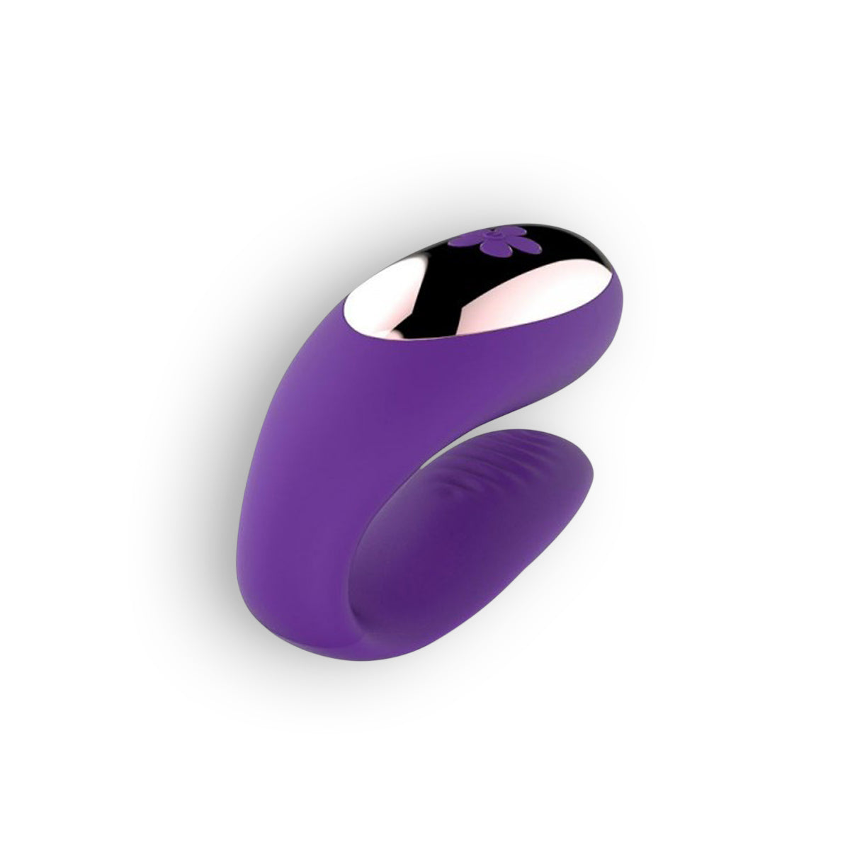 VIBRADOR RECARREGÁVEL COM COMANDO PARA CASAL ROXO TOYZ4LOVERS - Lust Sexshop