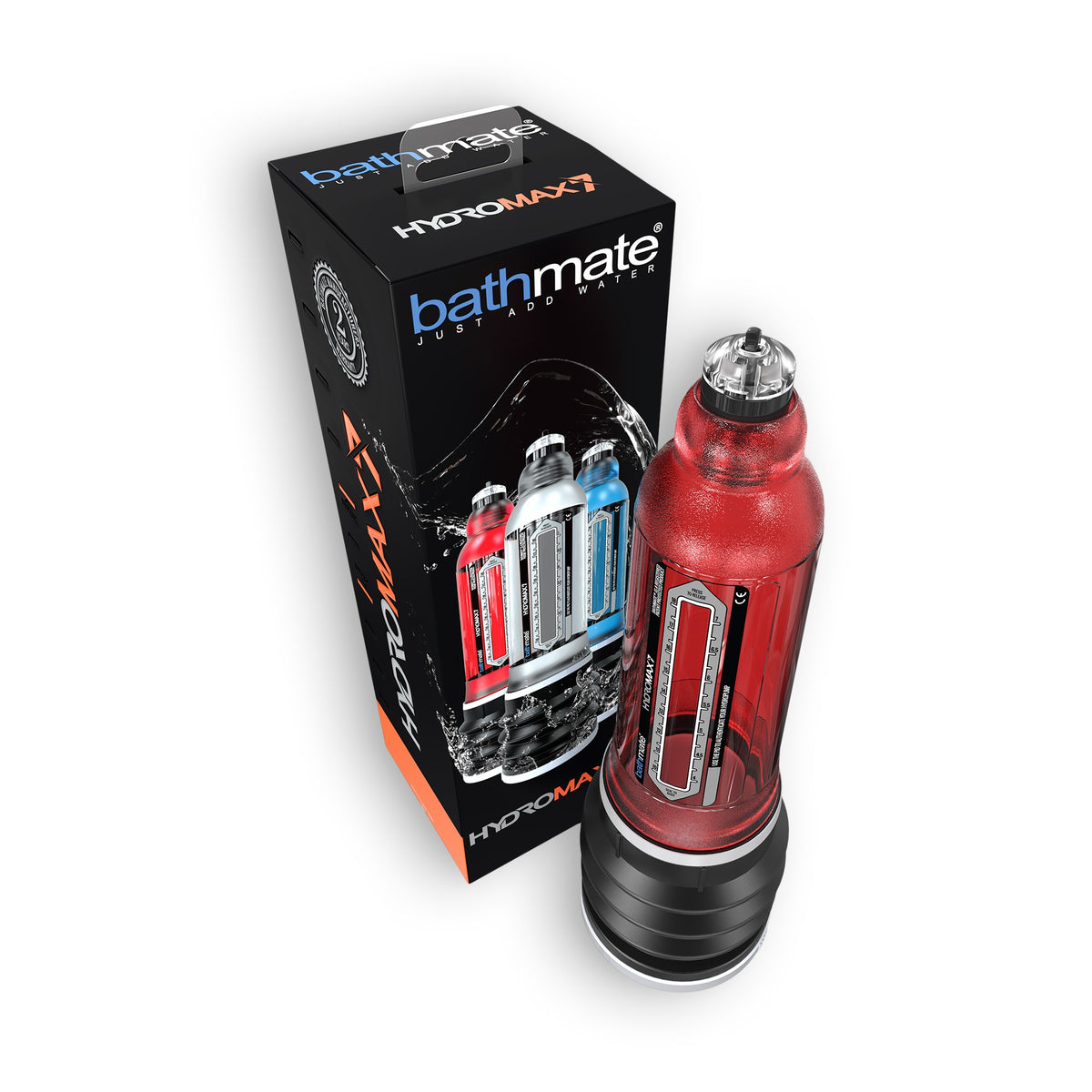 BOMBA PARA O PÉNIS BATHMATE HYDROMAX 7 VERMELHA - Lust Sexshop