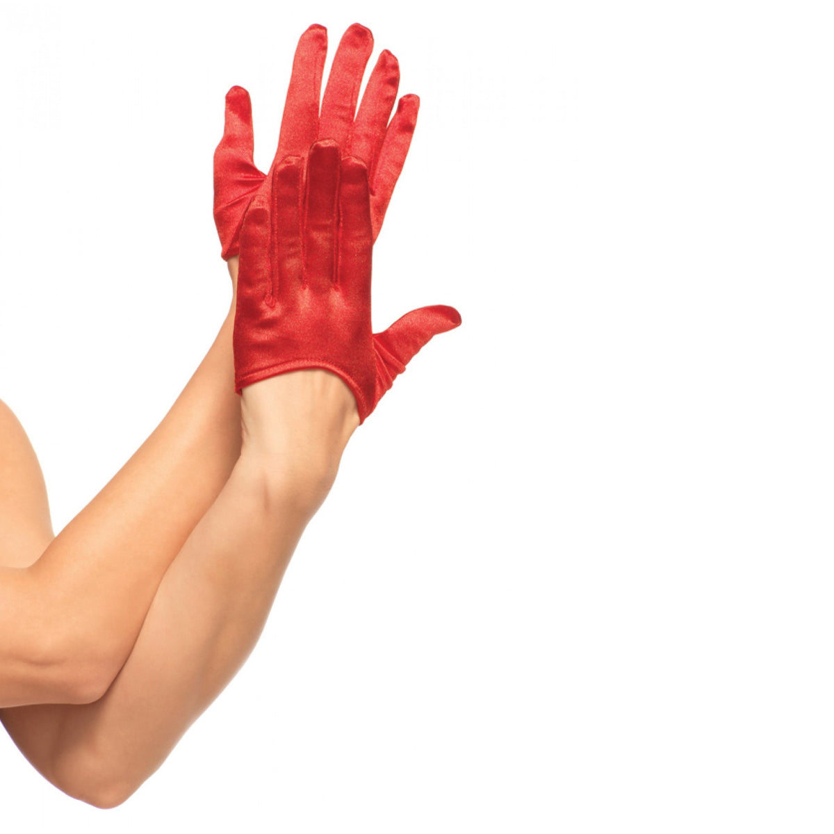 LUVAS DE CETIM VERMELHAS - Lust Sexshop