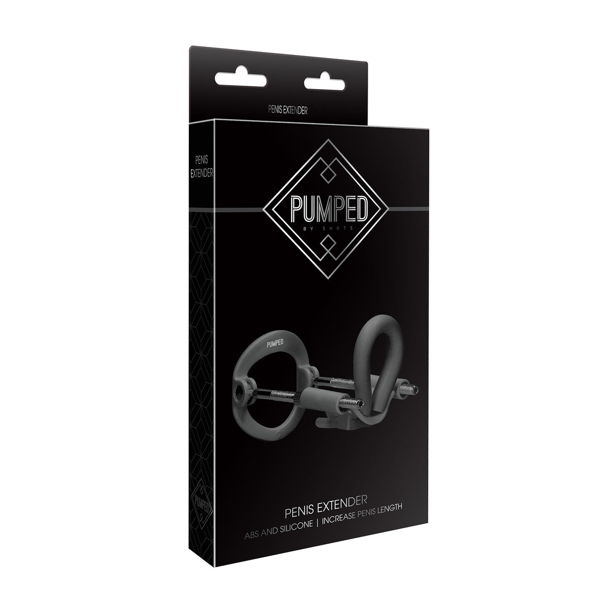 EXTENSOR DE PÉNIS POR TRAÇÃO PENIS EXTENDER PUMPED PRETO - Lust Sexshop