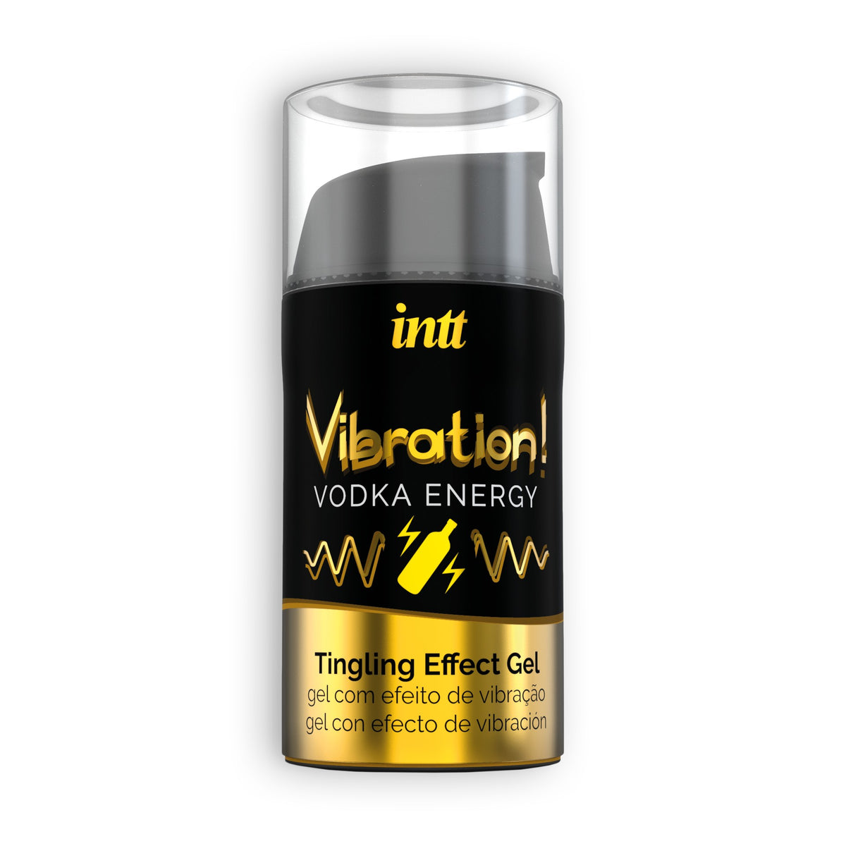 GEL COM VIBRAÇÃO VIBRATION VODKA INTT 15ML - Lust Sexshop
