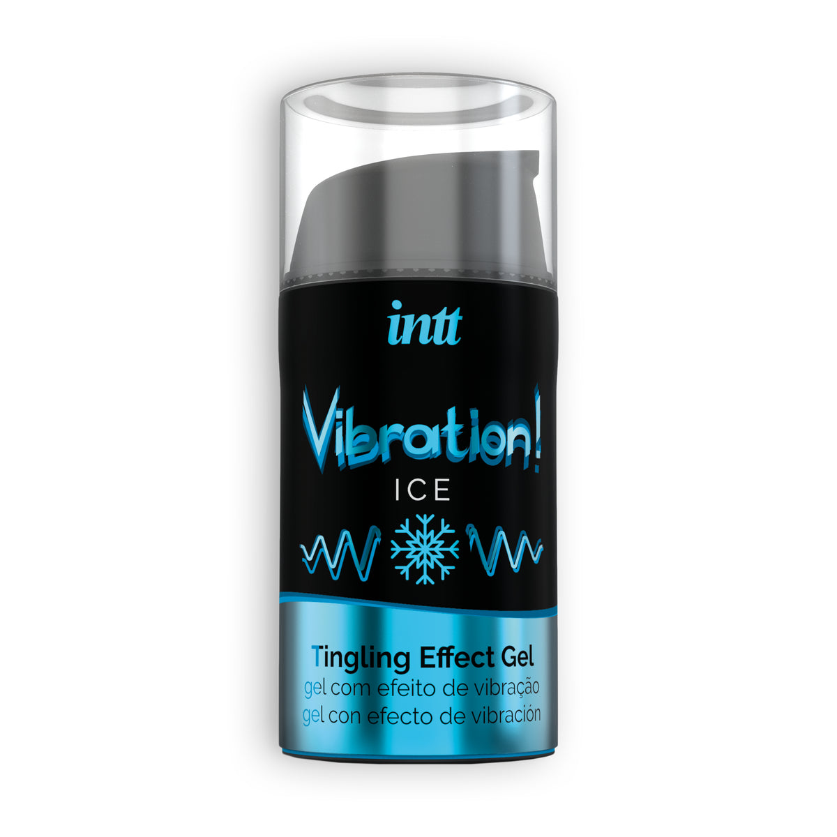GEL COM VIBRAÇÃO VIBRATION ICE INTT 15ML - Lust Sexshop