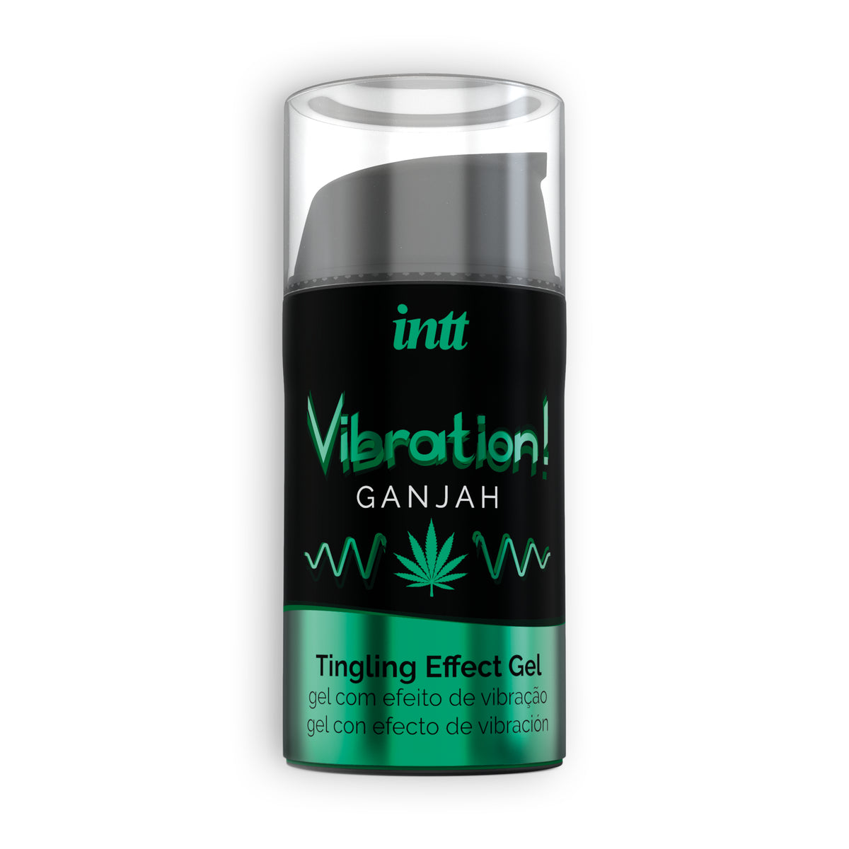 GEL COM VIBRAÇÃO VIBRATION GANJAH INTT 15ML - Lust Sexshop