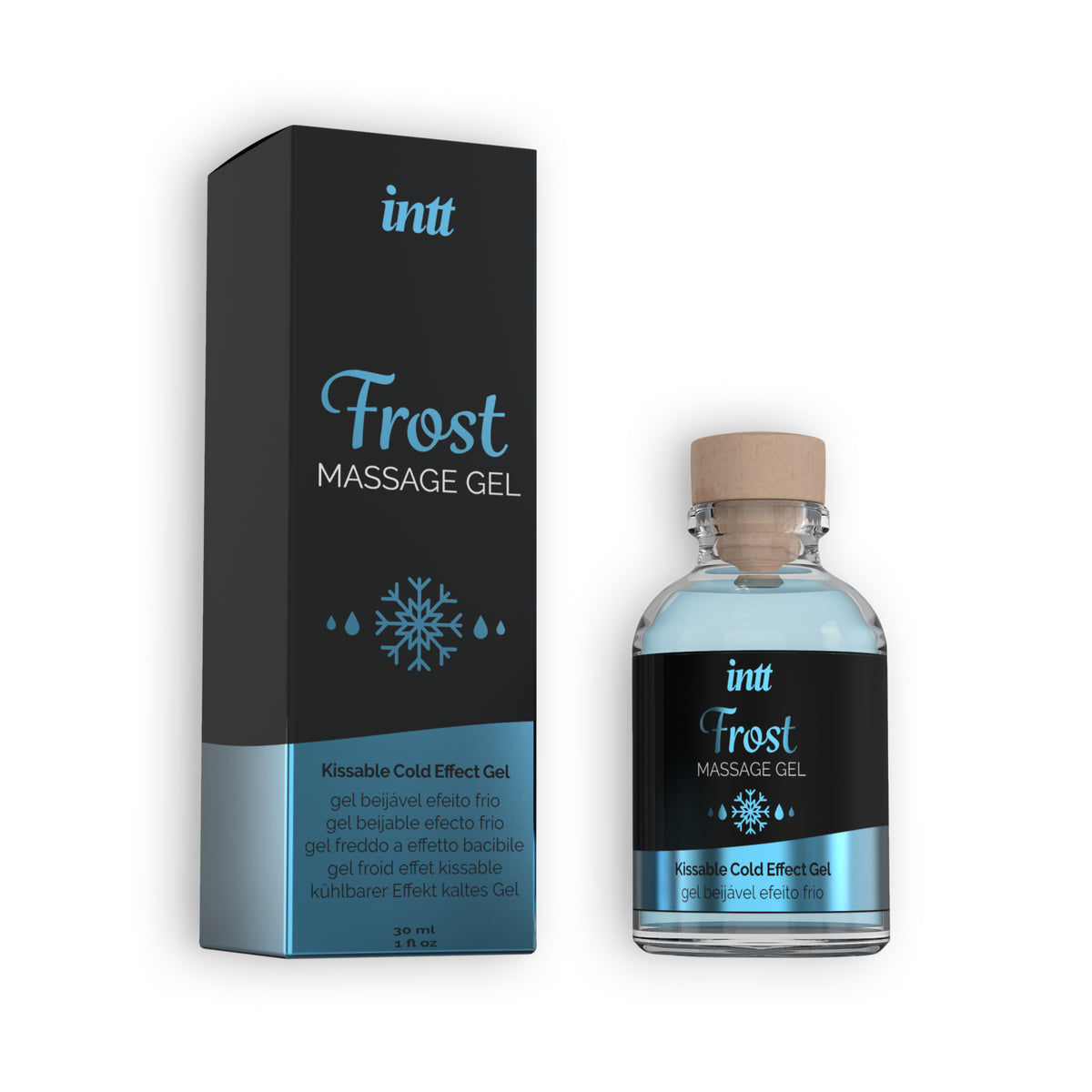 GEL DE MASSAGEM COM EFEITO FROST INTT 30ML - Lust Sexshop