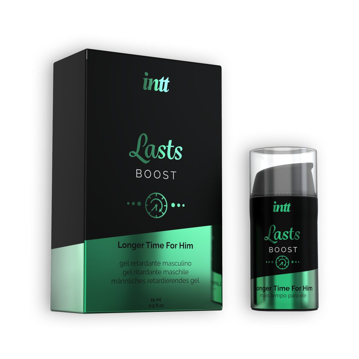 GEL RETARDANTE PARA ELE LASTS INTT 15ML - Lust Sexshop