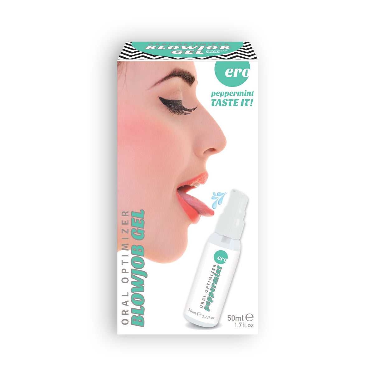 GEL INTÍMO ORAL OPTIMIZER BLOWJOB GEL SABOR MENTA 50ML - Lust Sexshop
