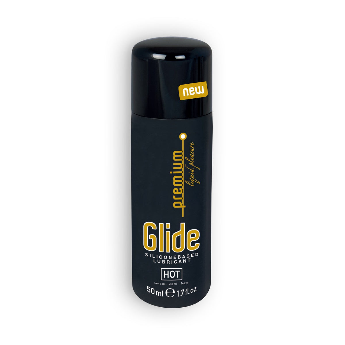 LUBRIFICANTE DE SILICONE HOT™ GLIDE PREMIUM 50ML - Lust Sexshop
