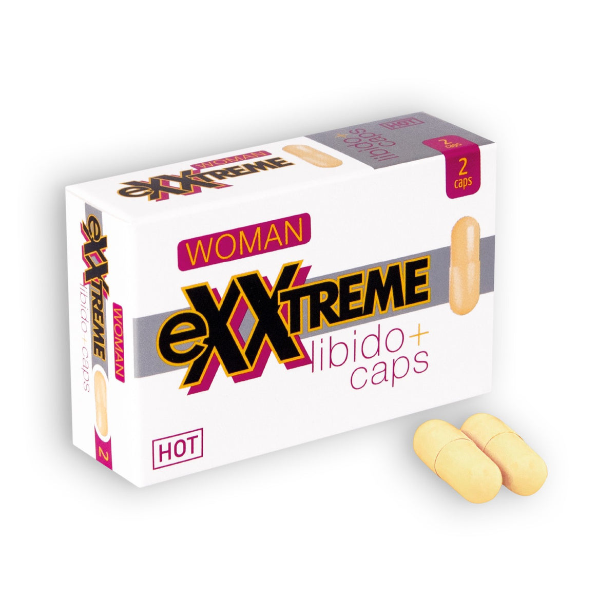 CÁPSULAS ESTIMULANTES EXXTREME LIBIDO+ CAPS PARA MULHER 2 CÁPSULAS - Lust Sexshop