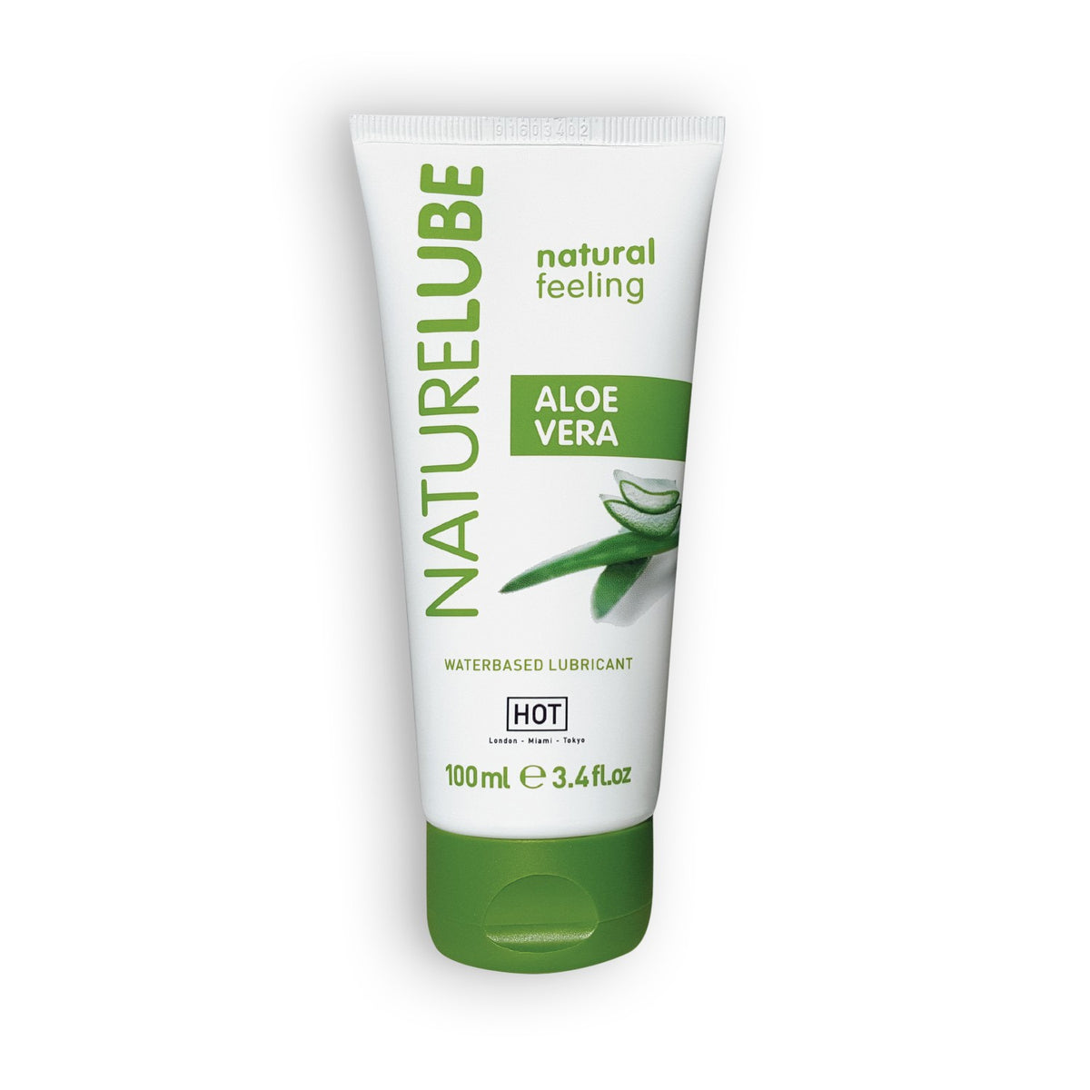 LUBRIFICANTE À BASE DE ÁGUA COM ALOE VERA NATURELUBE 100ML - Lust Sexshop