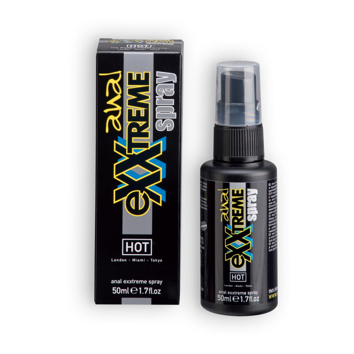 SPRAY ANESTESIANTE ANAL HOT™ ANAL EXXTREME 50ML - Lust Sexshop