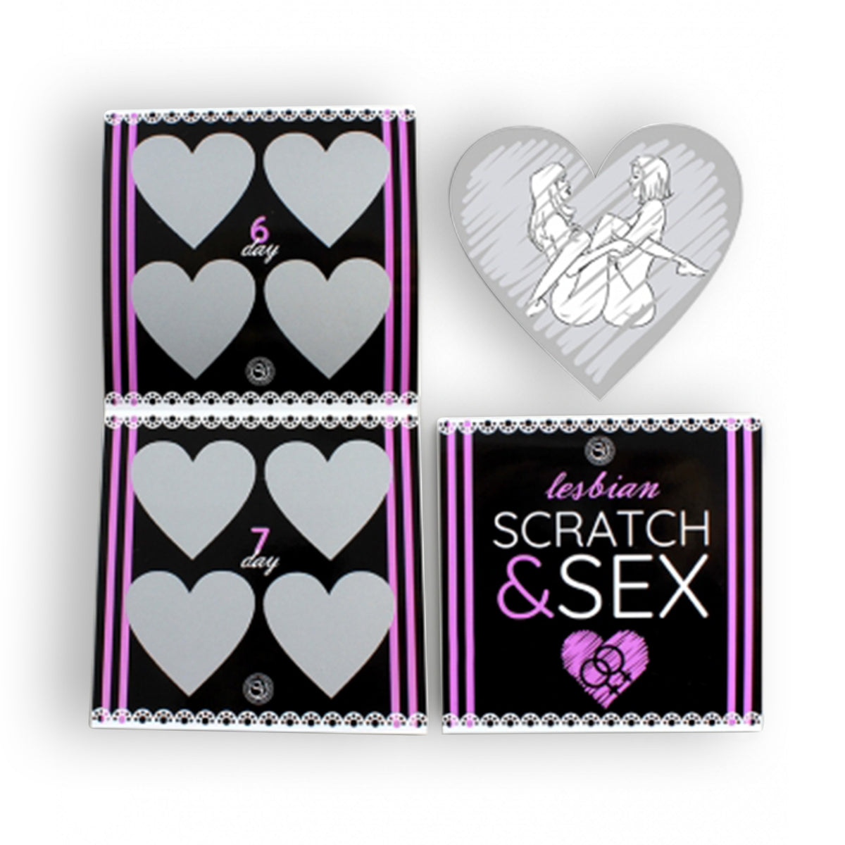 EXPOSITOR RASPADINHAS SCRATCH & SEX SECRET PLAY