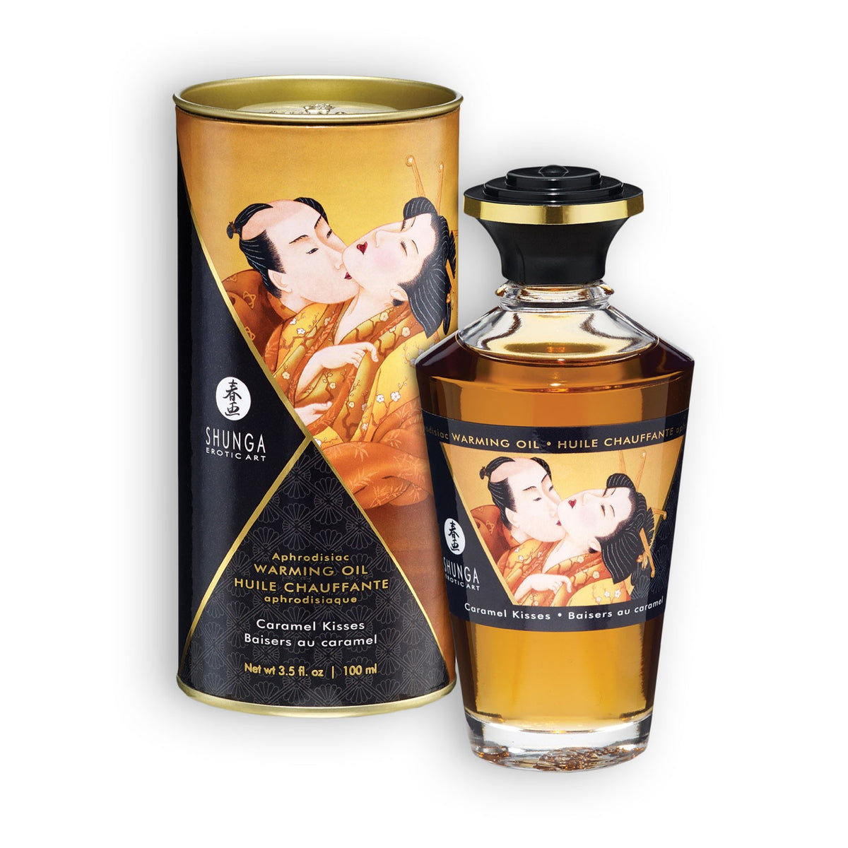 ÓLEO AFRODISÍACO SHUNGA CARAMELO 100ML - Lust Sexshop