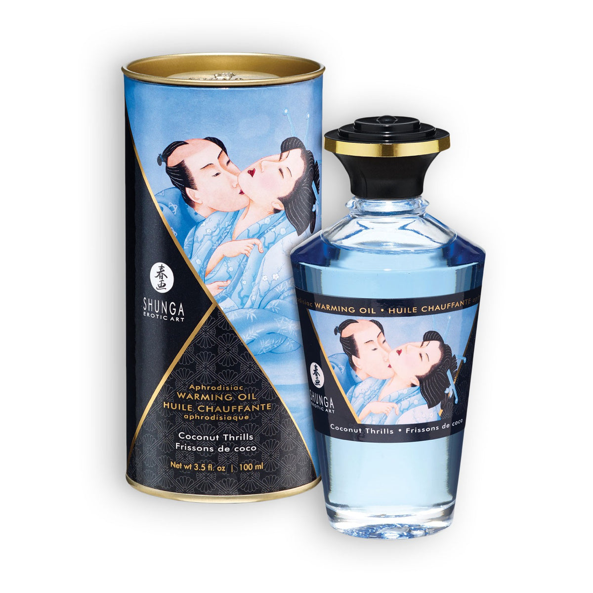 ÓLEO AFRODISÍACO SHUNGA CÔCO 100ML - Lust Sexshop