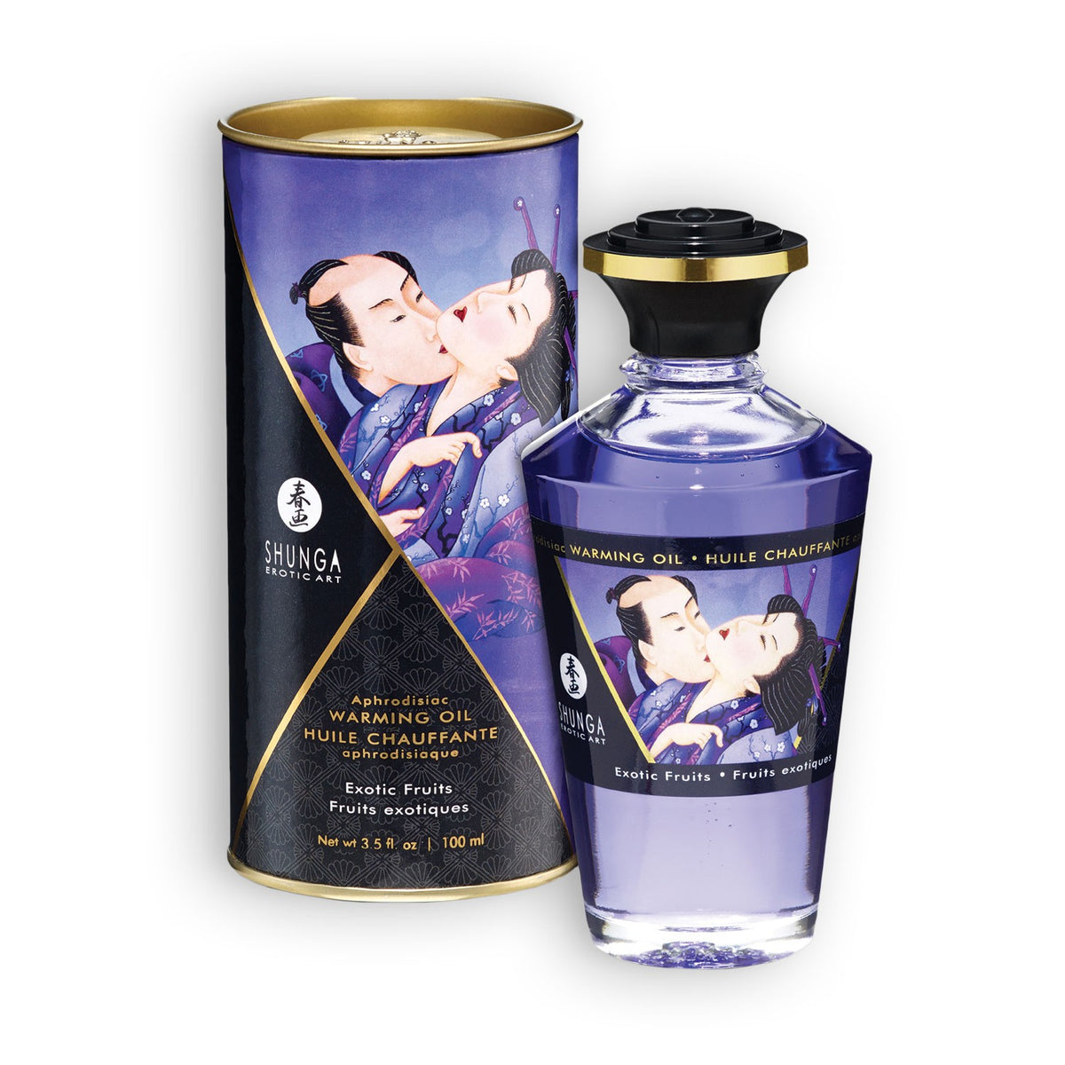 ÓLEO AFRODISÍACO SHUNGA FRUTOS EXÓTICOS 100ML - Lust Sexshop