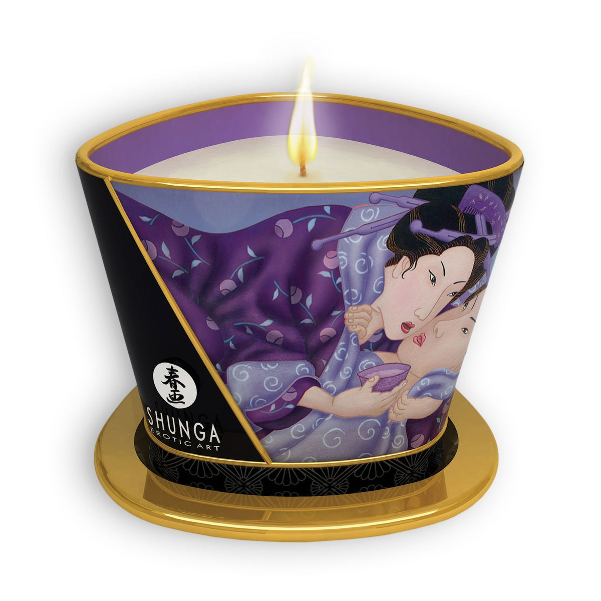 VELA DE MASSAGEM SHUNGA LIBIDO FRUTOS EXÓTICOS 170ML - Lust Sexshop