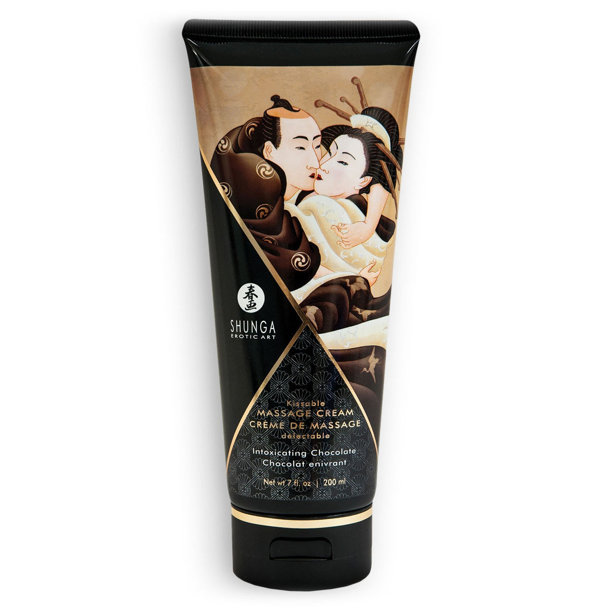 CREME DE MASSAGEM SHUNGA CHOCOLATE 200ML - Lust Sexshop