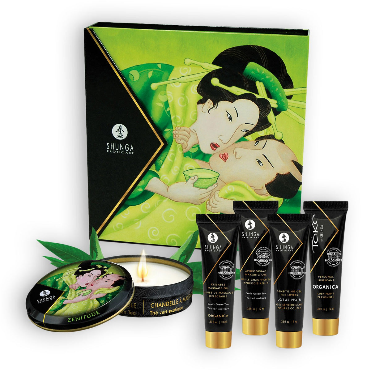 CONJUNTO SHUNGA SEGREDOS DE GEISHA ORGANICA - Lust Sexshop