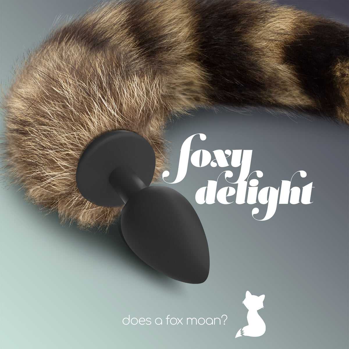 PLUG ANAL COM CAUDA FOXY DELIGHT SILICONE CRUSHIOUS - Lust Sexshop