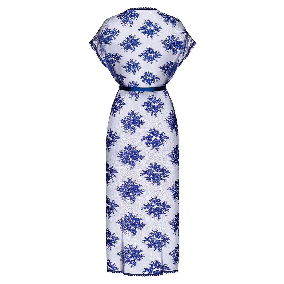 ROBE FLOWLACE OBSESSIVE AZUL - Lust Sexshop