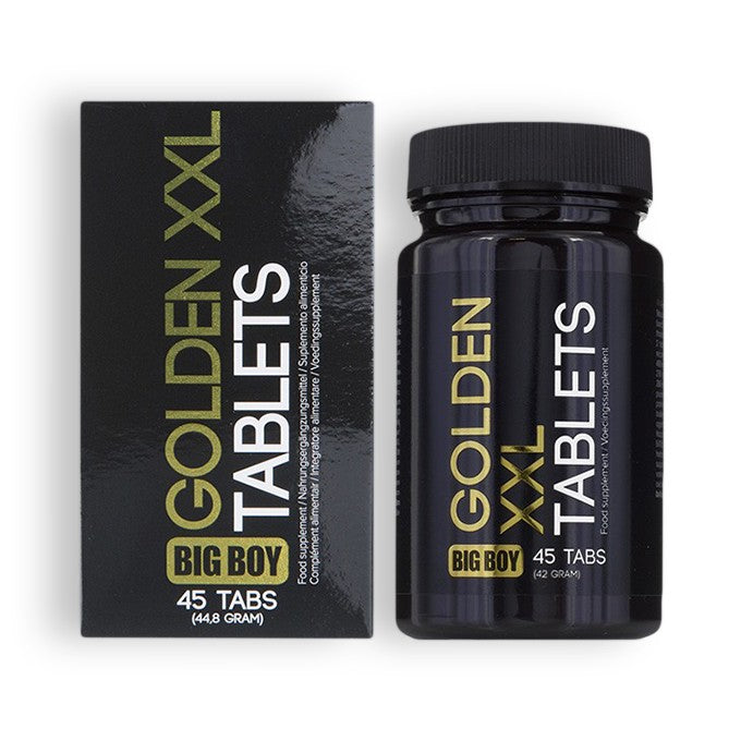 BIG BOY GOLDEN XXL 45 COMPRIMIDOS - Lust Sexshop