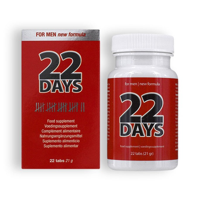 COMPRIMIDOS PARA AUMENTO DO PÉNIS 22 DAYS PENIS EXTENSION SYSTEM - Lust Sexshop