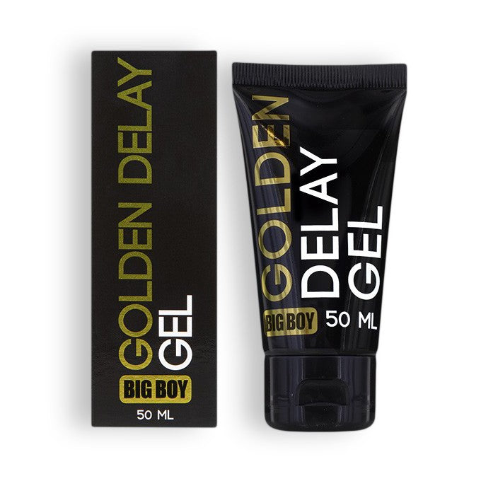 GEL RETARDANTE BIG BOY GOLDEN DELAY GEL 50ML - Lust Sexshop