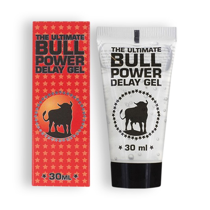 GEL RETARDANTE BULL POWER 30ML - Lust Sexshop