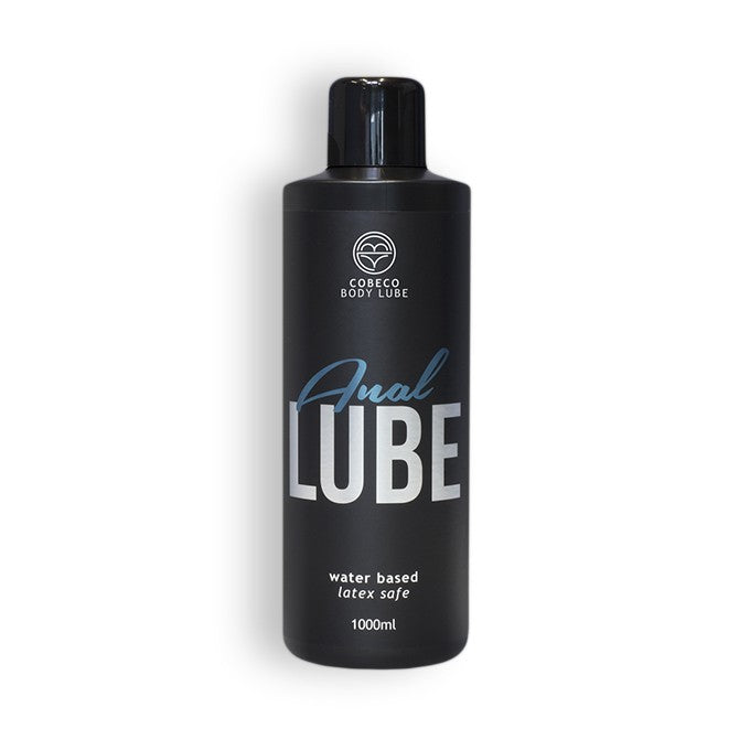 LUBRIFICANTE ANAL À BASE DE ÁGUA ANAL LUBE COBECO 1000ML - Lust Sexshop