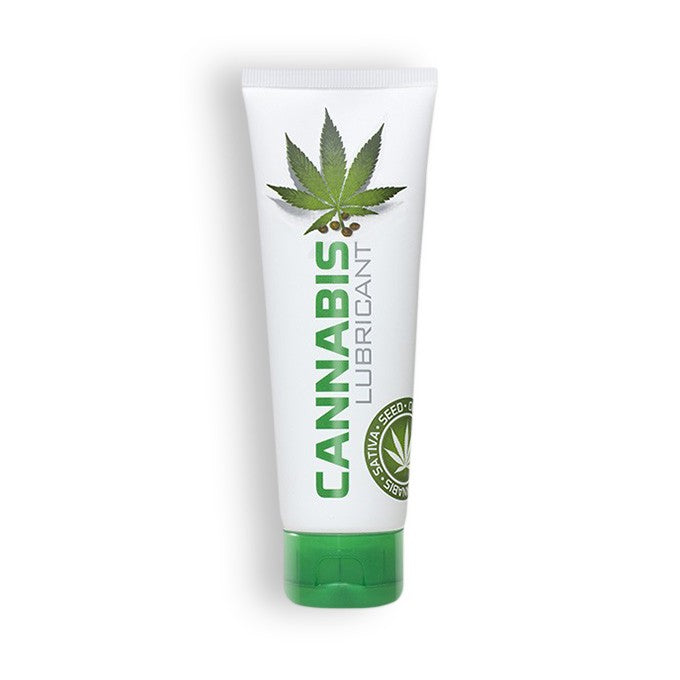 LUBRIFICANTE À BASE DE ÁGUA CANNABIS LUBRICANT 125ML - Lust Sexshop