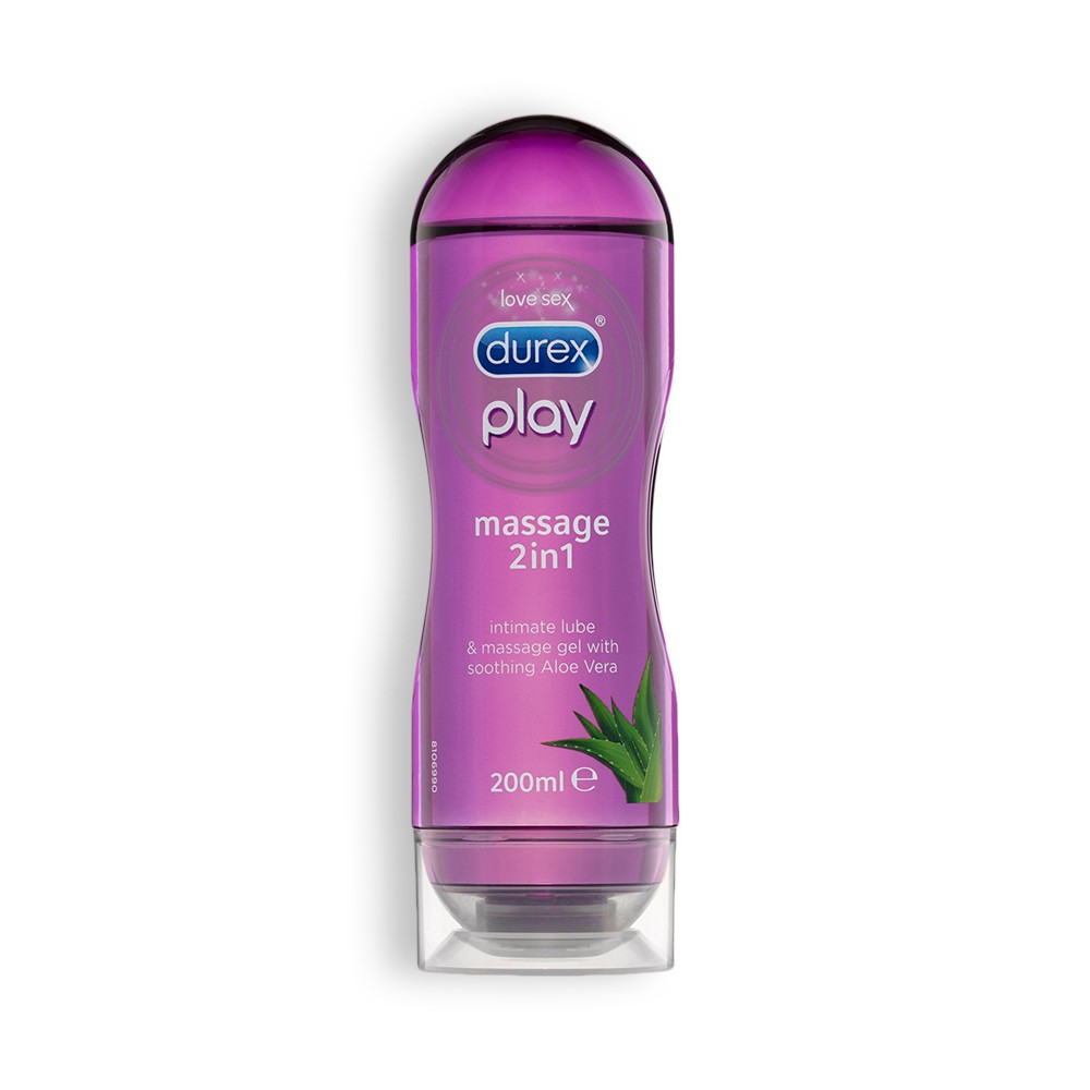 DUREX® 2 EM 1 ALOE VERA 200ML - Lust Sexshop