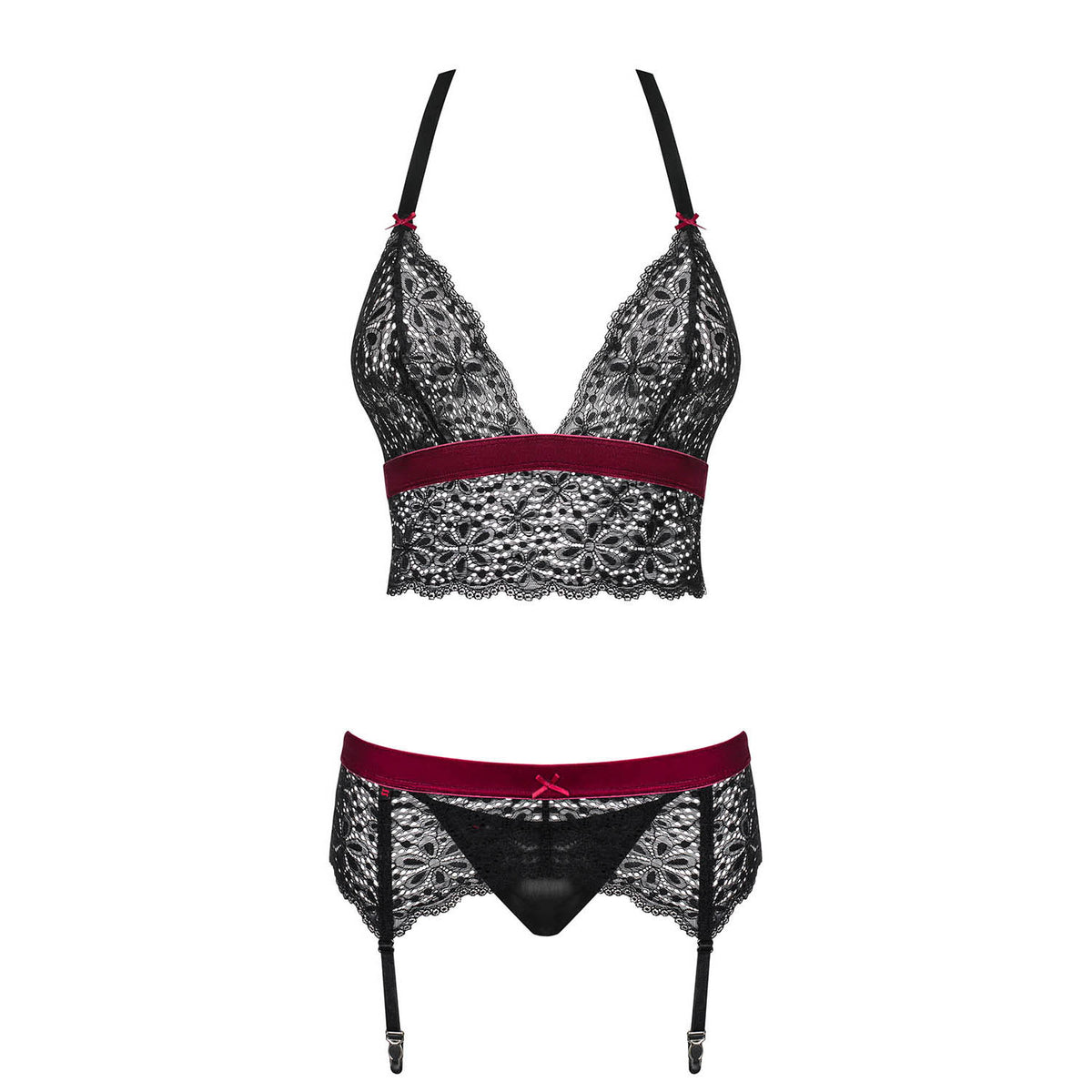 CONJUNTO ROSSITA OBSESSIVE NEGRO