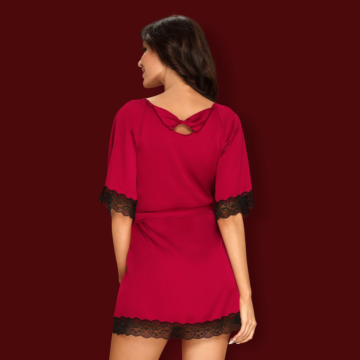 ROBE SENSUELIA OBSESSIVE VERMELHO - Lust Sexshop
