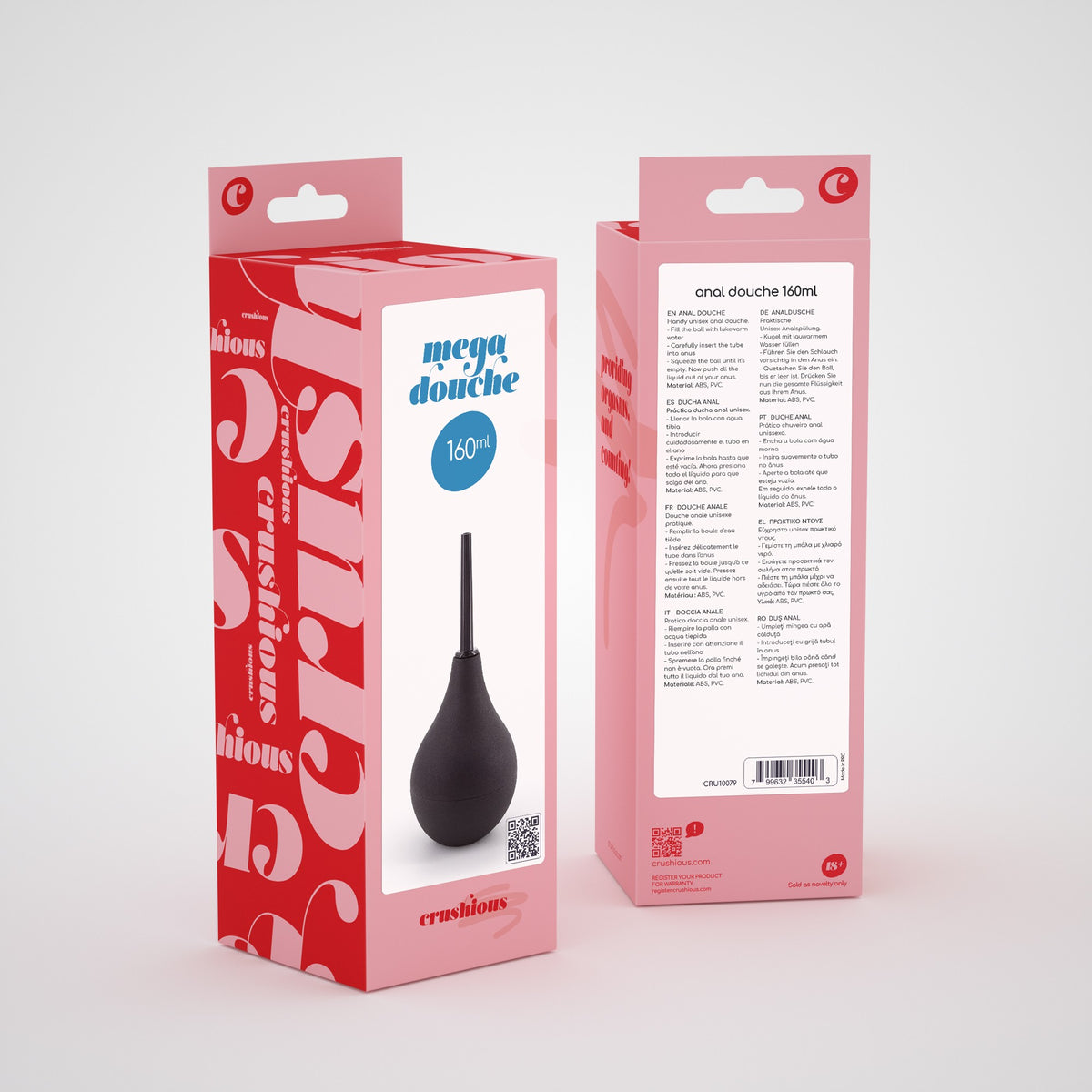 DUCHE ANAL MEGA DOUCHE 160 ML CRUSHIOUS