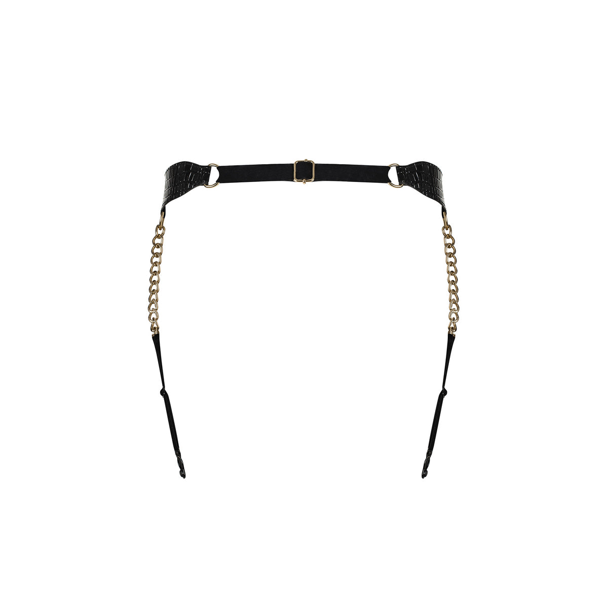 QUEEN SIZE OBSESSIVE A767 GARTER BELT BLACK