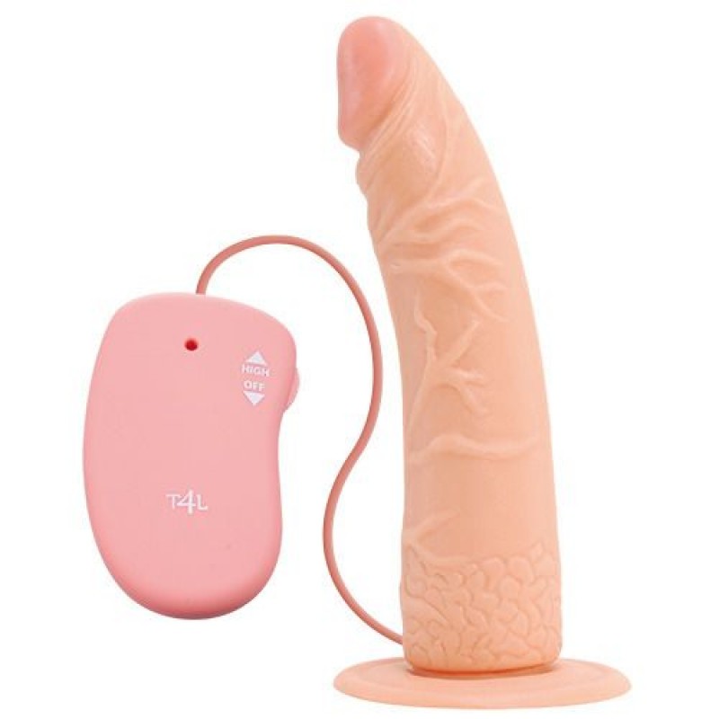 VIBRADOR REALÍSTICO REAL RAPTURE EARTH FLAVOUR 7'' BRANCO - Lust Sexshop