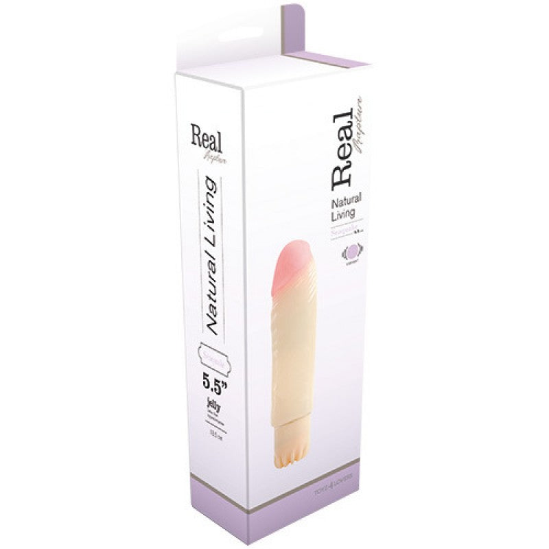 VIBRADOR JELLY REAL RAPTURE SEAQUAKE 5.5'' - Lust Sexshop