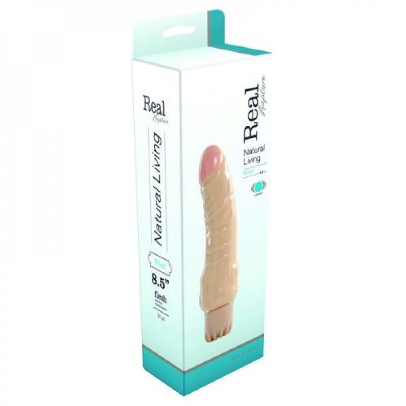 VIBRADOR REALÍSTICO REAL RAPTURE WHIRL 8.5'' - Lust Sexshop