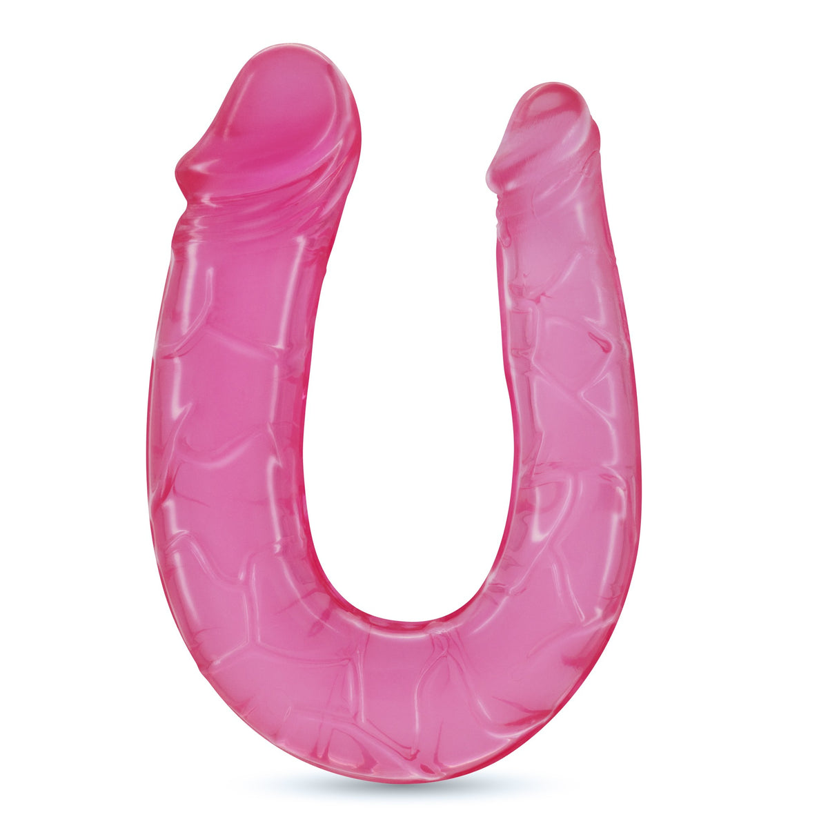 DEEP DIVER DILDO DUPLO COM LUBRIFICANTE ANAL 50ML CRUSHIOUS ROSA - Lust Sexshop