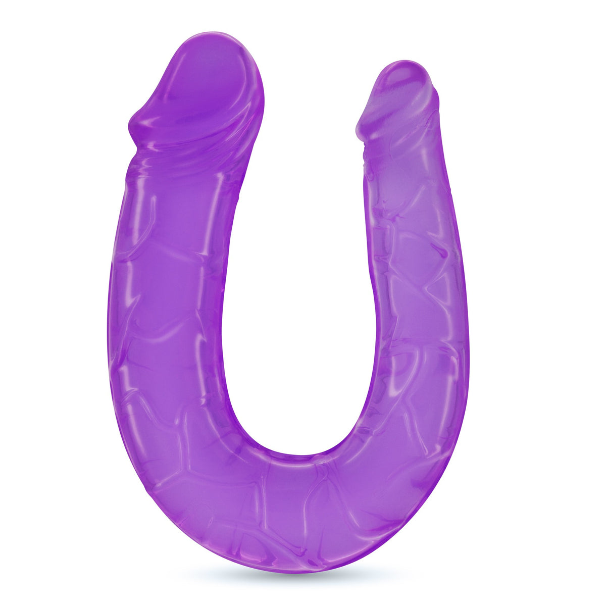 DEEP DIVER DILDO DUPLO COM LUBRIFICANTE ANAL 50ML CRUSHIOUS ROXO - Lust Sexshop