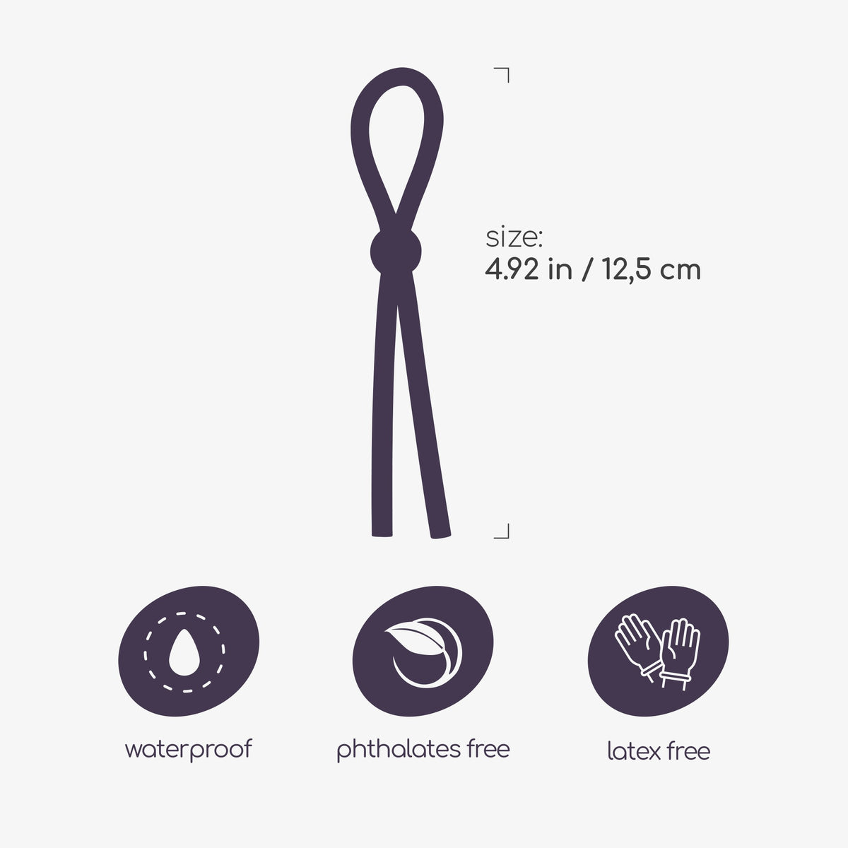 DALTONS CONJUNTO DE ANÉIS DE SILICONE PARA O PÉNIS CRUSHIOUS - Lust Sexshop