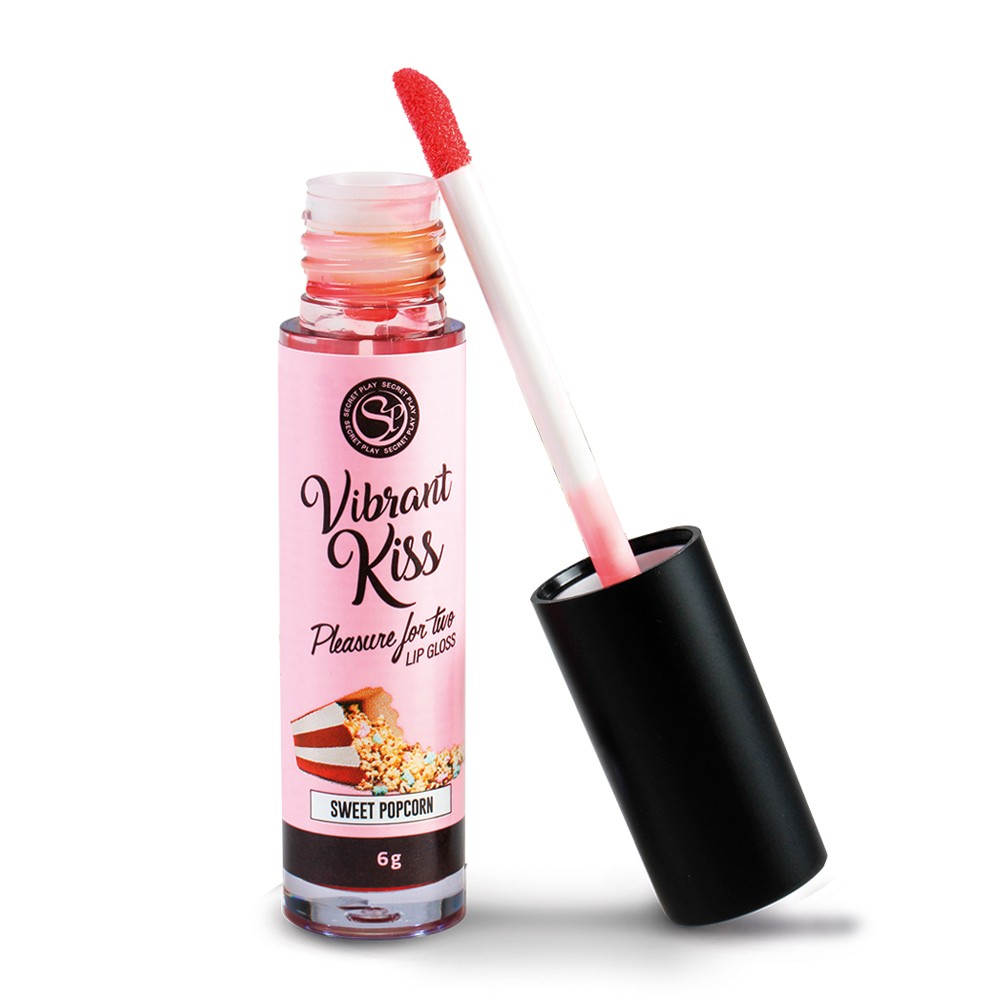 LIP GLOSS DE PIPOCAS DOCES VIBRANT KISS 6GR - Lust Sexshop