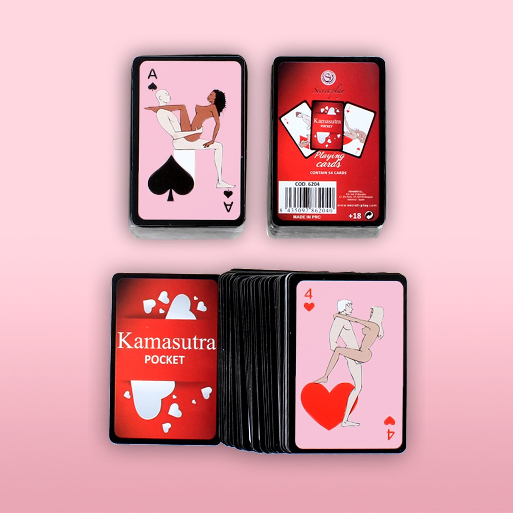 BARALHO DE CARTAS KAMASUTRA SECRET PLAY - Lust Sexshop