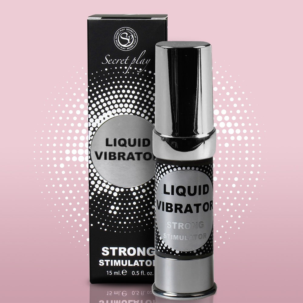 GEL LIQUID VIBRATOR STRONG 15ML - Lust Sexshop
