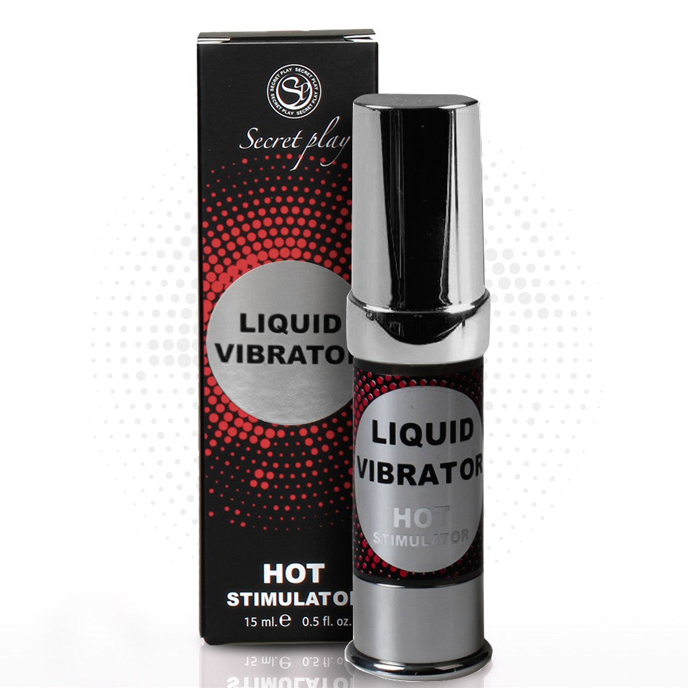 GEL LIQUID VIBRATOR HOT 15ML - Lust Sexshop