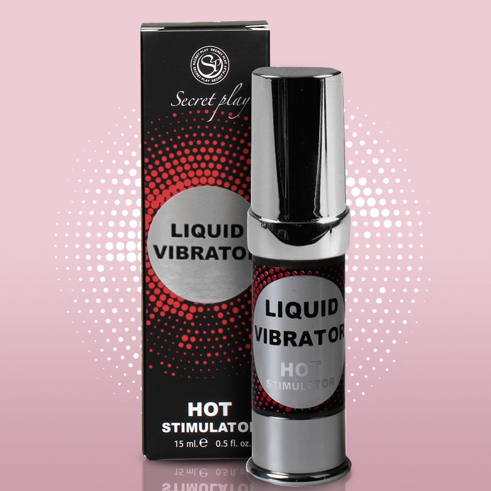 GEL LIQUID VIBRATOR HOT 15ML - Lust Sexshop