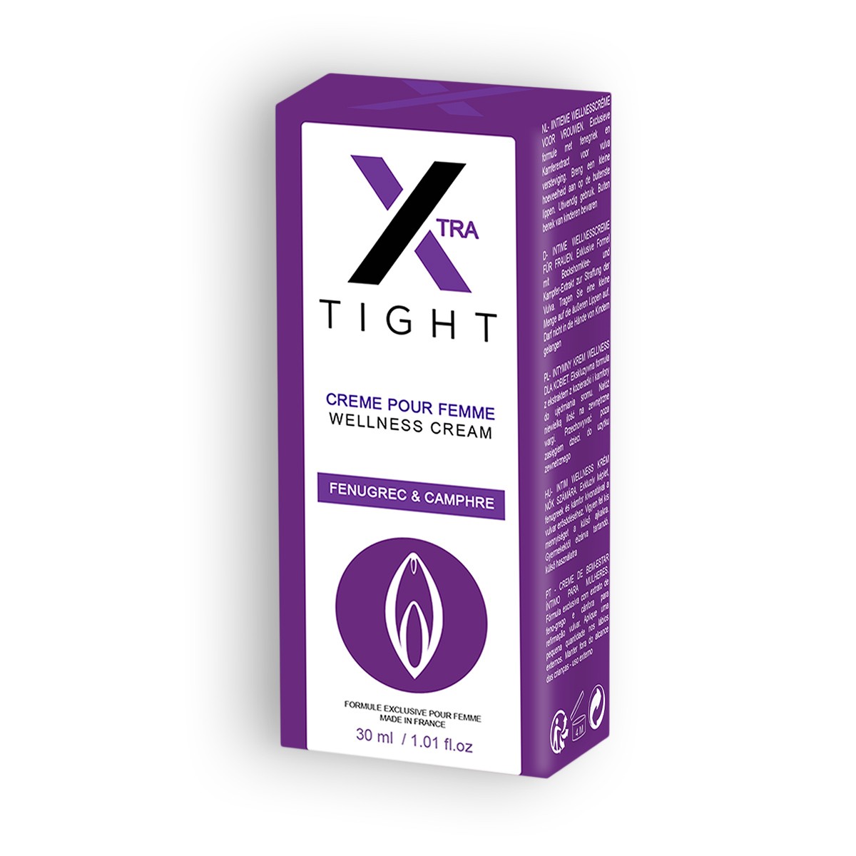 CREME REAFIRMANTE VAGINAL XTRA TIGHT PARA MULHER 30ML - Lust Sexshop